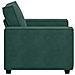 Divano Sedia Verde Scuro 60 cm Velluto - Foto miniatura 2