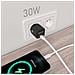 ASCH-30W1P036-BK Caricabatterie per dispositivi mobili Universale Nero AC Ricarica rapida Interno - Foto miniatura 4