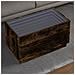 Tavolino Da Salotto Con Led Infinity Rovere Fumo 90x50x50 Cm - Foto miniatura 1