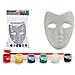 Maschera Artigianale Per Bambini Con Pittura. - Foto miniatura 1