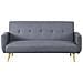 Malmo Divano-letto 3 Posti Grigio - Foto miniatura 4