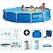 Piscina Fuori Terra - In Giro - 366x76 Cm - Blu - Include Accessori Coordinati A1620 - Foto miniatura 1