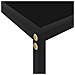 Lusso Casadino -  Tavolo Consolle Nero 80x35x75 Cm In Vetro Temperato - Foto miniatura 5