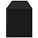 Mobile TV  con LED Rovere Nero 120x35x40 cm Legno ingegnerizzato - Foto miniatura 5