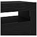 Mobile TV  con LED Rovere Nero 120x35x40 cm Legno ingegnerizzato - Foto miniatura 6
