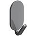 Ganci Ovali Autoadesivi Grigi - Set Da 5, Resistenti Fino A 10 Kg, Ideali Per Bagno E Cucina Grey - Foto miniatura 2