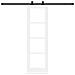 "Porta Scorrevole  con Kit Hardware ""ORKDAL"" Bianca 61x198.5 cm, Porta Interna  con Vetro ""ORKDAL"" Bianca 61x198.5x4 cm" - Foto miniatura 4