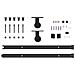 "Porta Scorrevole  con Kit Hardware ""ORKDAL"" Bianca 61x198.5 cm, Porta Interna  con Vetro ""ORKDAL"" Bianca 61x198.5x4 cm" - Foto miniatura 9