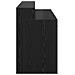 Scrivania Rovere Nero 140x55x91 cm Legno ingegnerizzato - Foto miniatura 7