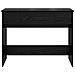 Toeletta con Specchio Rovere Nero 100x45x76 cm - Foto miniatura 7