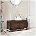 Contenitore con Coperchio Rovere Marrone 100x40x51,5 Truciolato - Foto miniatura 3