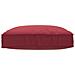Cuscino per seduta pallet Rosso Vino 80 x 80 x 12 cm - Foto miniatura 2