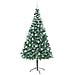 Albero di Natale artificiale Verde 210 cm PVC e Acciaio - Foto miniatura 4