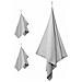 Set di Asciugamani Sportivi 3 pcs Grigio - Foto miniatura 3