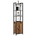 Armadio per Libri Legno vecchio 40 x 24 x 161 cm - Foto miniatura 3