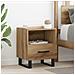 Armadio da Notte 2 pcs rovere artigianale 40 x 35 x 47,5 cm - Foto miniatura 2