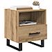 Armadio da Notte 2 pcs rovere artigianale 40 x 35 x 47,5 cm - Foto miniatura 3