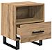 Armadio da Notte 2 pcs rovere artigianale 40 x 35 x 47,5 cm - Foto miniatura 6