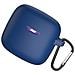 Custodia Protettiva In Silicone Compatibile Con Auricolari Bluetooth Jbl Tune Flex 2 - Vari Colori Blue - Foto miniatura 3