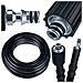Tubo Alta Pressione 10m Click-m22 - Nylon E Pvc, 200 Bar, 60°c | Compatibile Con Idropulitrici Parkside Phd 100-135 - Foto miniatura 1