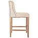 Sgabello In Legno Grigio 48x58x67/104h - Foto miniatura 3