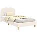 Struttura letto bambini con testata Crema 90 x 190 cm - Foto miniatura 1