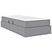 Letto con contenitore e materasso Grigio chiaro 90 x 200 cm - Foto miniatura 5