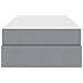 Letto con contenitore e materasso Grigio chiaro 90 x 200 cm - Foto miniatura 7