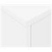 Comodino Bianco 40,5 x 40 x 48 cm Legno multistrato - Foto miniatura 9