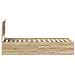Struttura del letto Rovere Sonoma 75 x 190 cm Legno multistrato - Foto miniatura 8