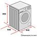 DHW812IVA3 Lavatrice 8 Kg Inverter | 1200 Giri | Classe A-30% - Foto miniatura 6