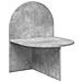 Comodino 2 pcs Grigio Cemento 48 x 49 x 65 cm - Foto miniatura 4