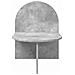 Comodino 2 pcs Grigio Cemento 48 x 49 x 65 cm - Foto miniatura 5