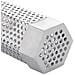 Tubo affumicatore 2 pz 5 x 5 x 30 cm Acciaio Inox 304 Argento - Foto miniatura 7