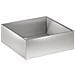 Vaso da giardino 2 pz Argento 60 x 60 x 20 cm Acciaio Inox - Foto miniatura 3
