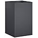 Vaso da giardino 2 pz Antracite 40 x 40 x 50 cm - Foto miniatura 3