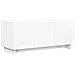 Supporto TV 90 x 34.5 x 40 cm Bianco Lucido - Foto miniatura 1