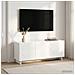 Supporto TV 90 x 34.5 x 40 cm Bianco Lucido - Foto miniatura 2