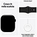 Watch Series 12 GPS, cassa 46 mm in alluminio nero con cinturino Sport nero - S /M - Foto miniatura 4