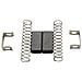 Spazzole di carbone per Bosch AHS 600 - 5 x 8 x 15 mm - coppia - Foto miniatura 1