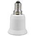 Adattatore Lampada Lampadina Lampadine Convertitore Led Attacco E14 A E27 - Foto miniatura 3