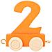Trenino Dei Numeri Colorato ""2"" Legler - Foto miniatura 2