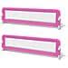 Sponde Letto Per La Sicurezza Dei Bambini 2 Pz Rosa 150x42 Cm - Foto miniatura 2