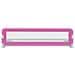 Sponde Letto Per La Sicurezza Dei Bambini 2 Pz Rosa 150x42 Cm - Foto miniatura 4
