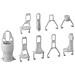 Kit Staffe Per Campana | 241.167.00.1 - Foto miniatura 5