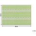 Tappeto Da Esterno Verde Con Motivo Geometrico 120 X 180 Cm Nagpur - Foto miniatura 4