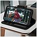 Custodia Iphone 12 Pro Max Porta Carte In Pelle Funzione Stand Premium Nero - Foto miniatura 3