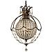 Lampadario A 3 Luci Con Lampadario A Sospensione In Bronzo Britannico, Bronzo Ossidato, E14 - Foto miniatura 1