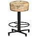Sgabelli Da Bar 2 Pz 52 Cm In Legno Massello Di Mango - Foto miniatura 3