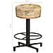 Sgabelli Da Bar 2 Pz 52 Cm In Legno Massello Di Mango - Foto miniatura 7